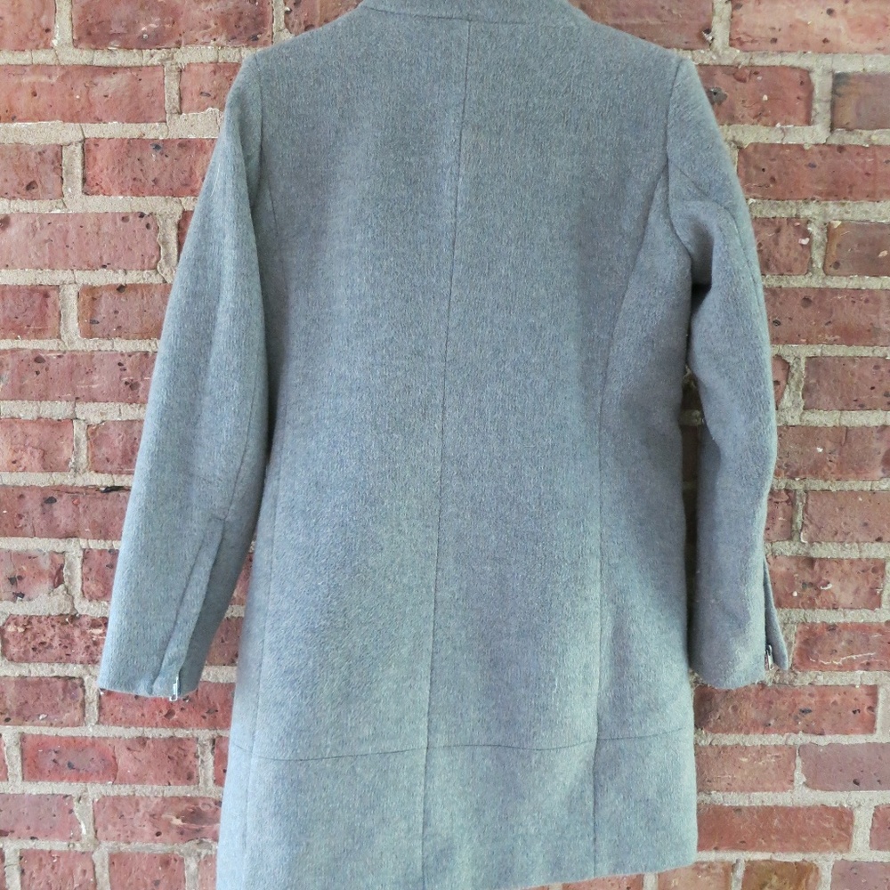 Grey Minimum Denmark Wool Coat 34 - image 3